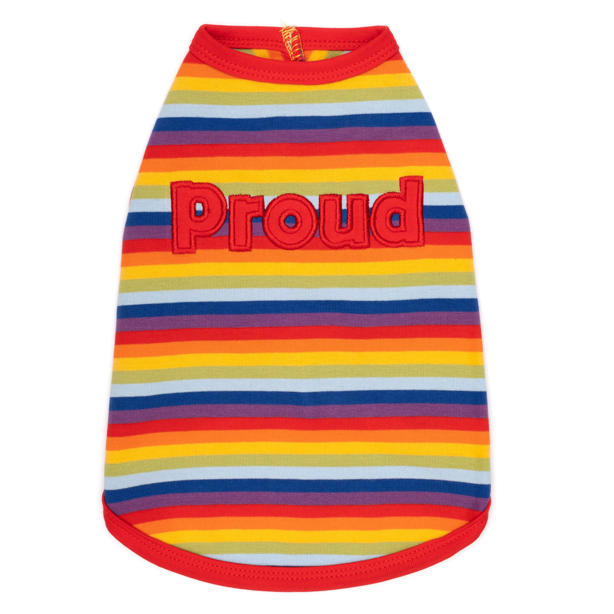 Proud Dog Tank Top – Cotton, Multicolored, Sizes XS–XXL