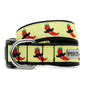 Chili Pepper Dog Collar – Lime, Sizes XS–XL
