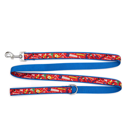 Tools Dog Leash – Red, Sizes S, L
