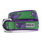 Triceratops Dog Collar – Green, Sizes XS–XL