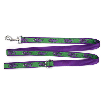 Triceratops Dog Leash – Green, Sizes S, L