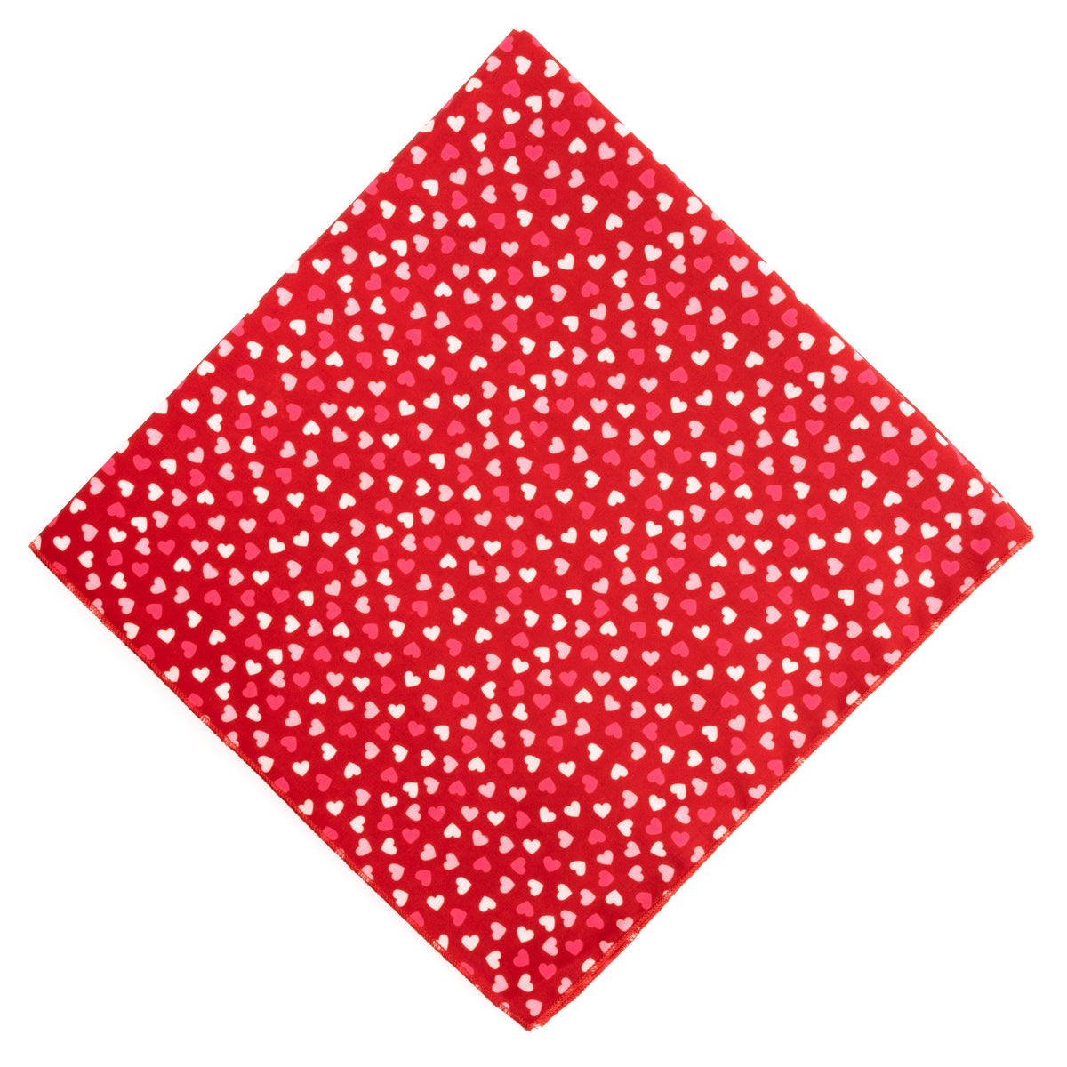 Cupid Dog Bandana – Polyester, Red, Sizes S, L