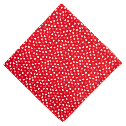 Cupid Dog Bandana – Polyester, Red, Sizes S, L