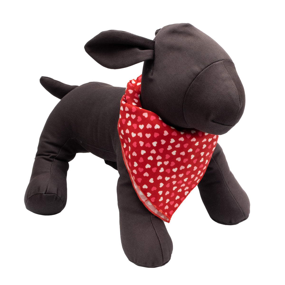 Cupid Dog Bandana – Polyester, Red, Sizes S, L