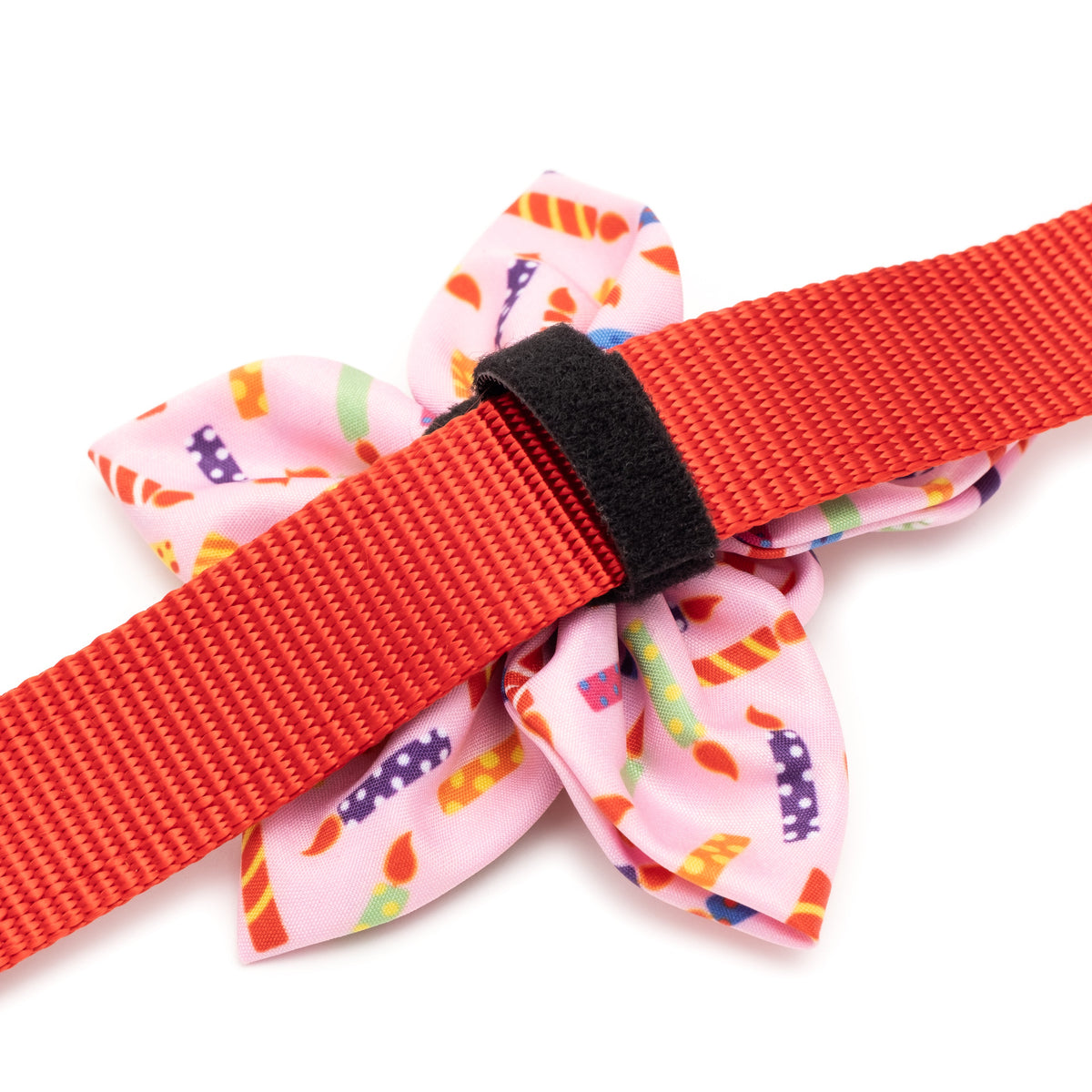 It's My Birthday Dog Flower – Polyester, Pink, Sizes S, L