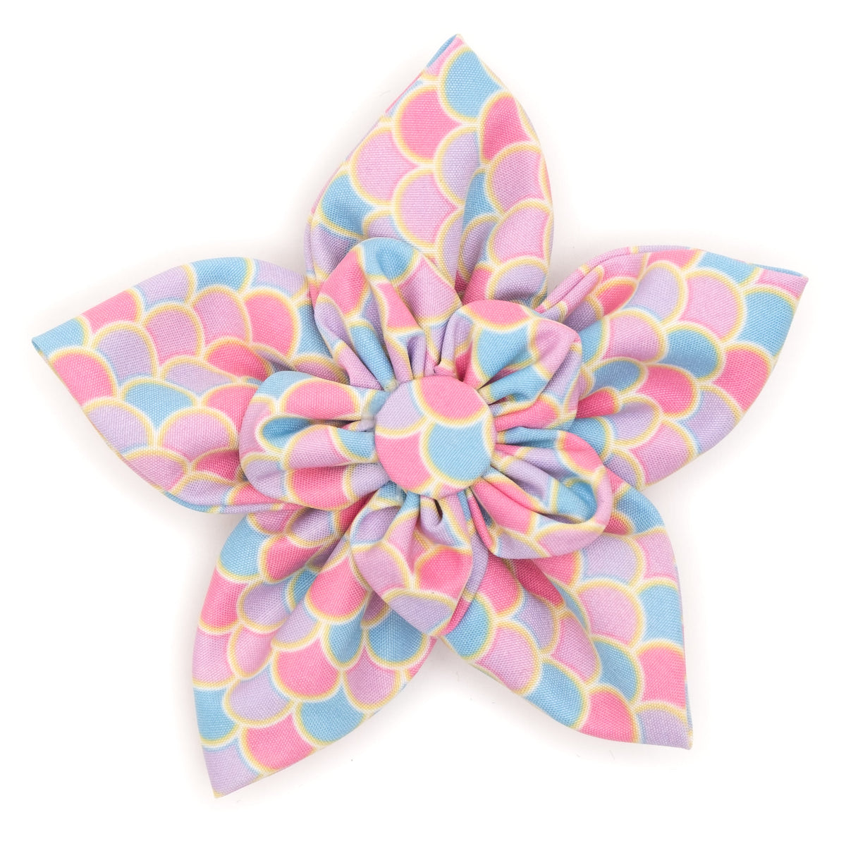 Mermaid Dog Flower – Polyester, Pink, Sizes S, L