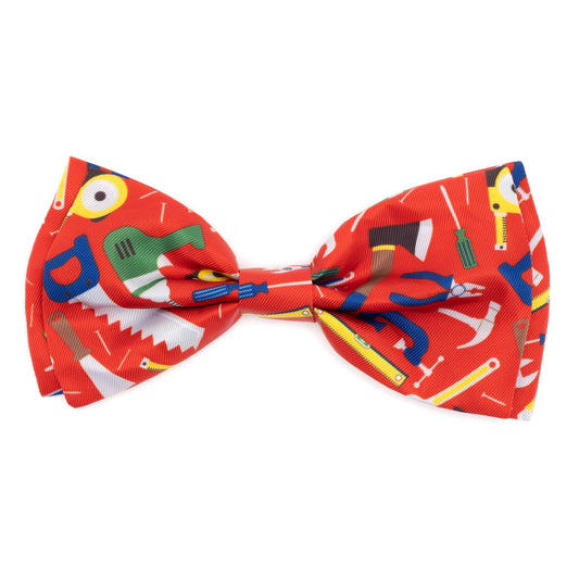Tools Dog Bow Tie – Polyester, Red, Sizes S, L