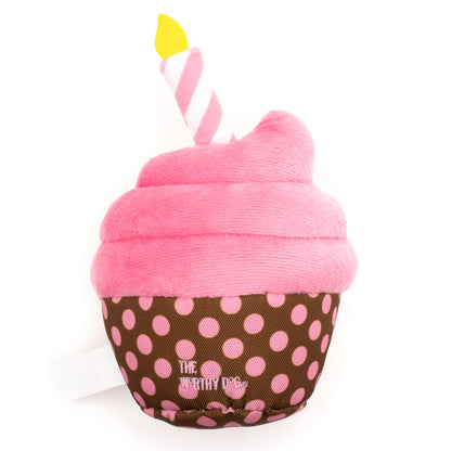 Birthday Pup Dog Toy – Blue & Pink, Size One Size