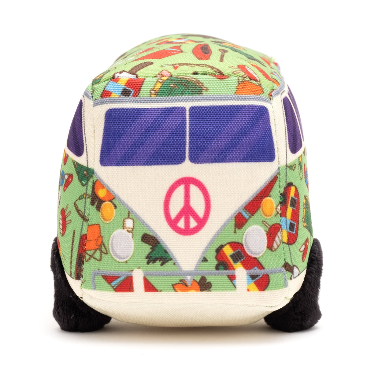 Happy Camper Dog Toy – Multicolored, Size One Size