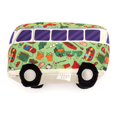 Happy Camper Dog Toy – Multicolored, Size One Size