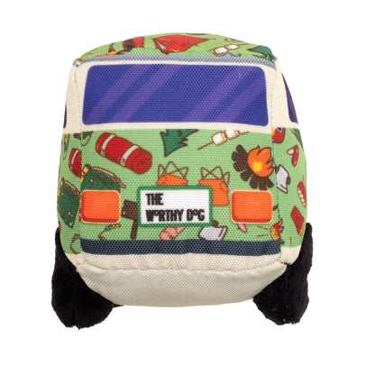 Happy Camper Dog Toy – Multicolored, Size One Size