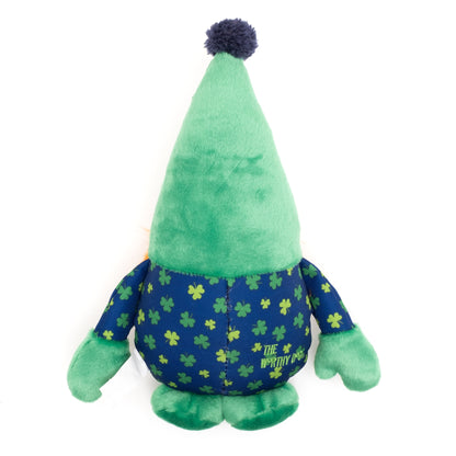 Luck O' the Irish Gnome Dog Toy – Green, Sizes S, L