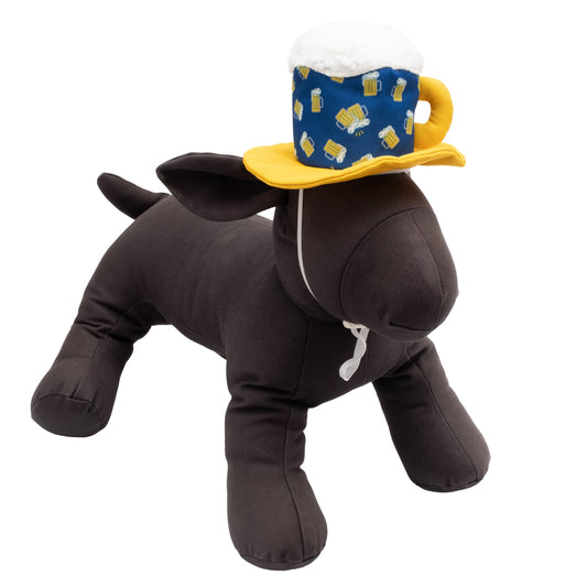 Cheers Party Dog Hat – Nylon, Navy, Sizes S, L