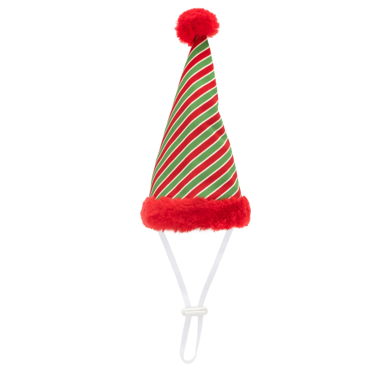 Holiday Pawty Party Dog Hat – Nylon, Red, Sizes S, L