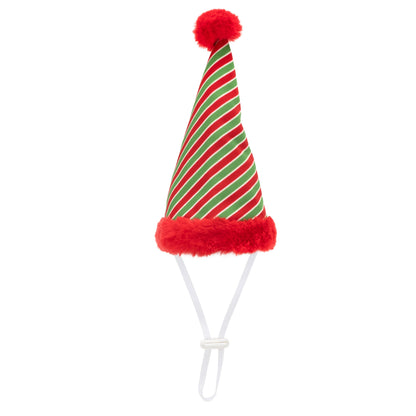Holiday Pawty Party Dog Hat – Nylon, Red, Sizes S, L