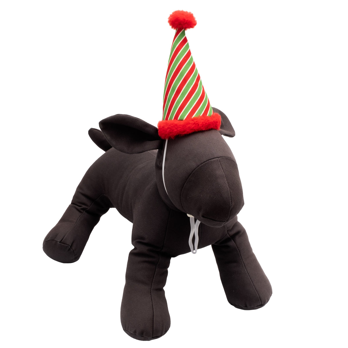 Holiday Pawty Party Dog Hat – Nylon, Red, Sizes S, L
