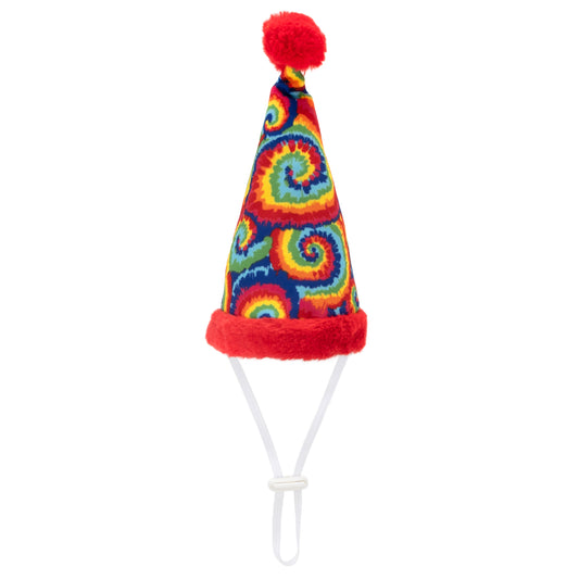 Party Hearty Party Dog Hat – Nylon, Multicolored, Sizes S, L