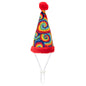 Party Hearty Party Dog Hat – Nylon, Multicolored, Sizes S, L