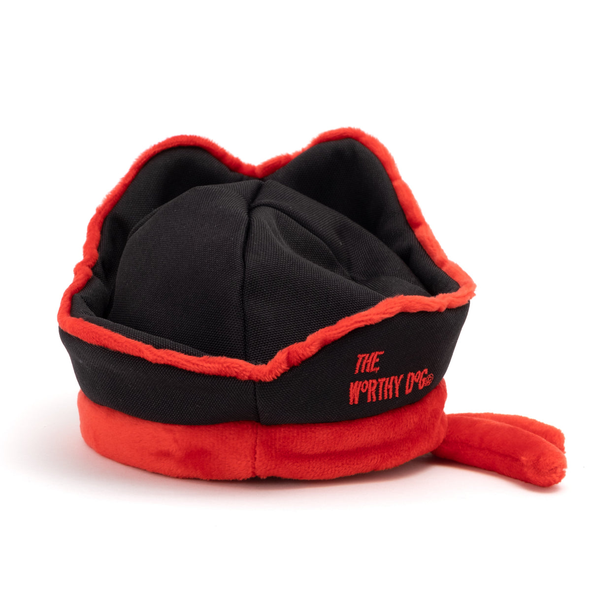 Pirate Party Dog Hat – Nylon, Black, Sizes S, L