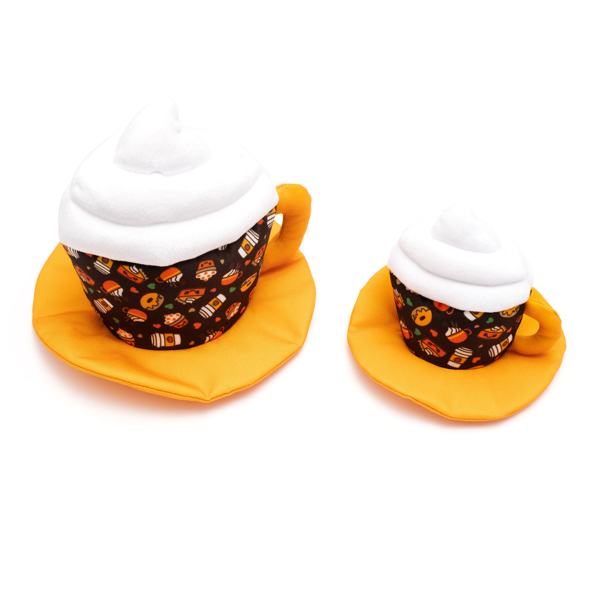 Pumpkin Spice Party Dog Hat – Nylon, Brown, Sizes S, L