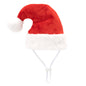 Ho Ho Ho Party Dog Hat – Polyester, Red, Sizes S, L