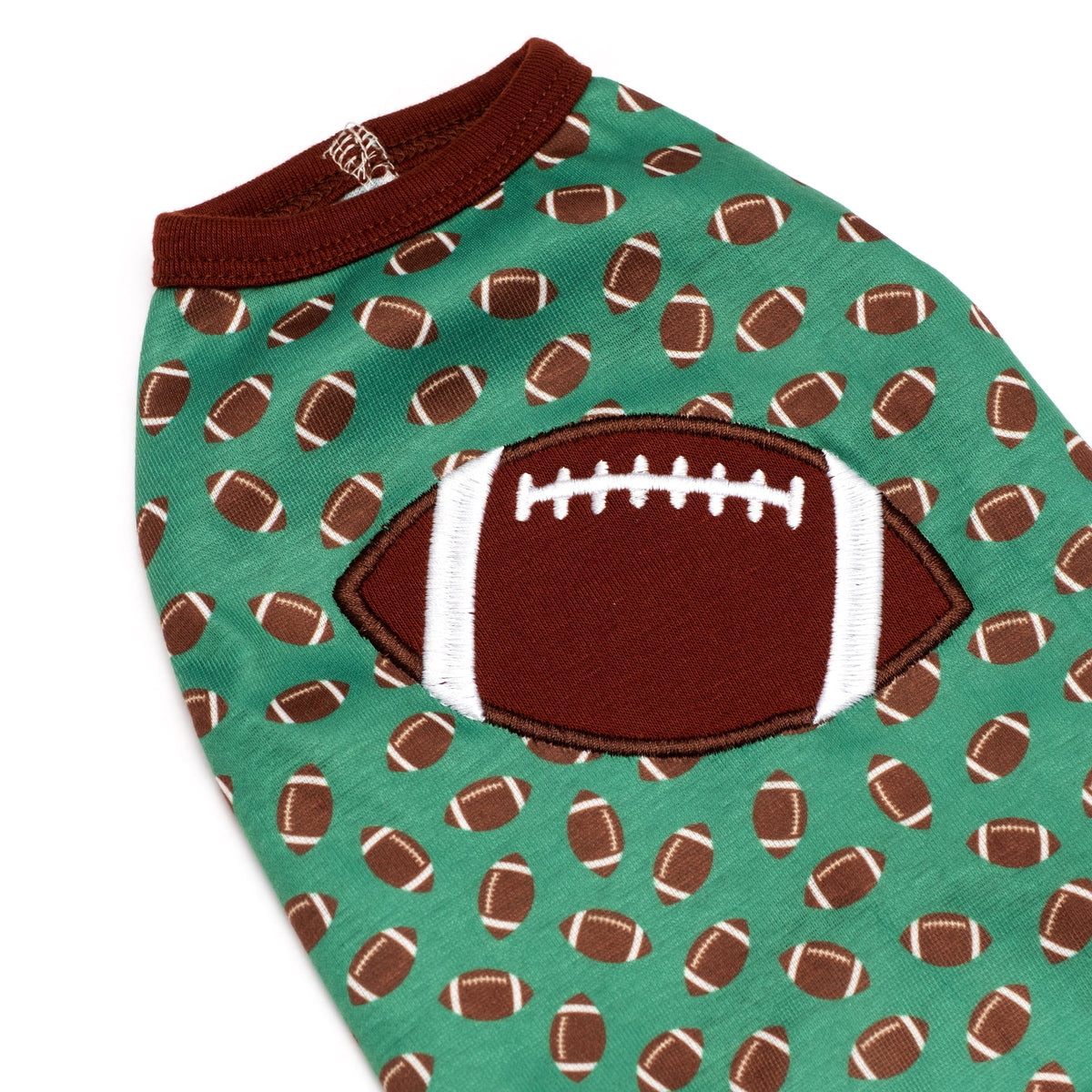 Game On Dog Tank Top – Cotton, Green, Sizes XS–XXL