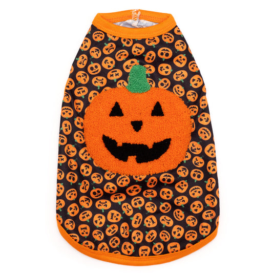 Tricks for Treats Dog Tank Top – Cotton, Black, Sizes XS–XXL