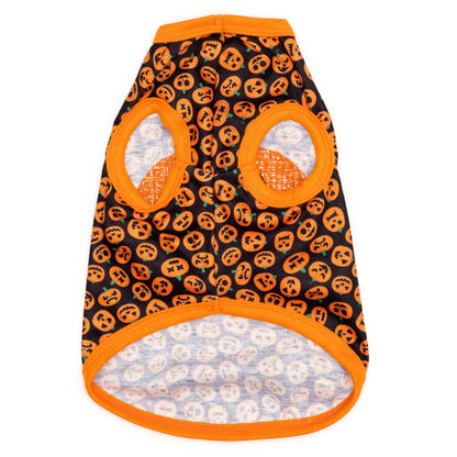 Tricks for Treats Dog Tank Top – Cotton, Black, Sizes XS–XXL