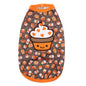 Pumpkin Spice Dog Tank Top – Cotton, Brown, Sizes XS–XXL