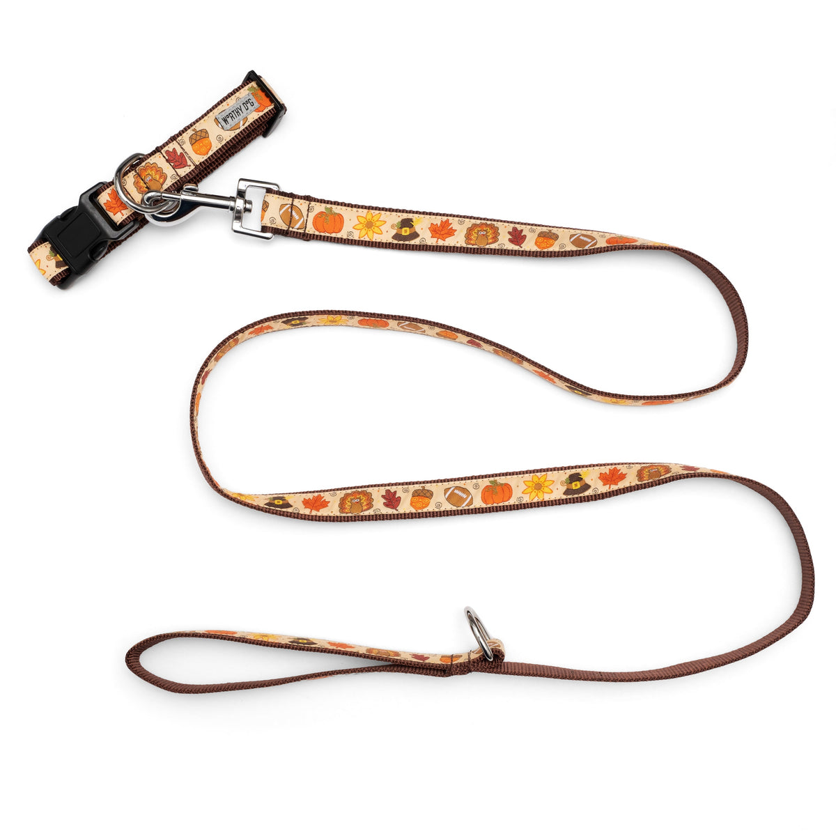 Fallelujah Dog Leash – Beige, Sizes S, L