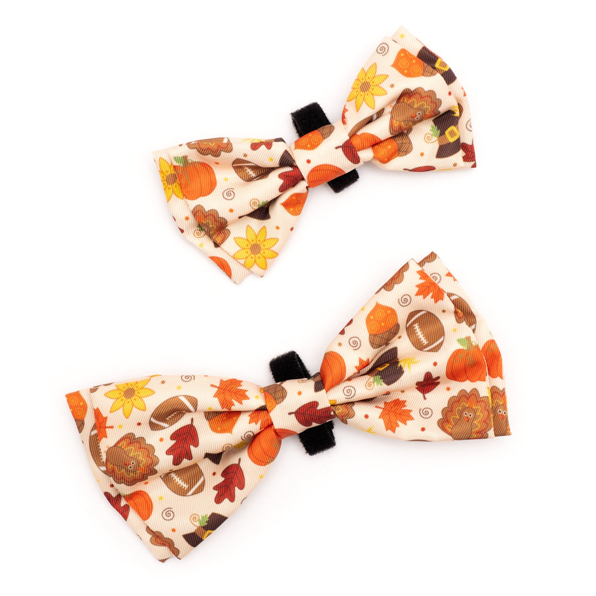 Fallelujah Dog Bow Tie – Polyester, Beige, Sizes S, L