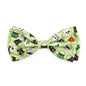 Tricks for Treats Dog Bow Tie – Polyester, Lime, Sizes S, L