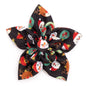 Deck the Halls Dog Flower – Polyester, Black, Sizes S, L