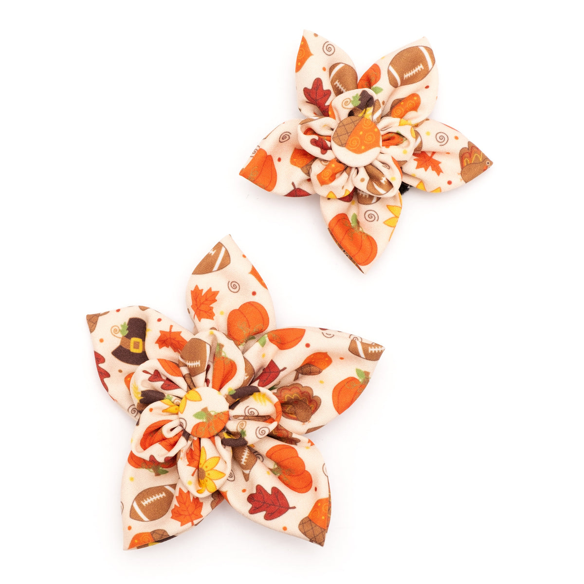 Fallelujah Dog Flower – Polyester, Beige, Sizes S, L