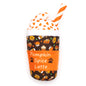 Pumpkin Spice Latte Squeaky Dog Toy in brown, main product view