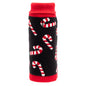 Black Candy Cane Dog Sweater, black, main product view
