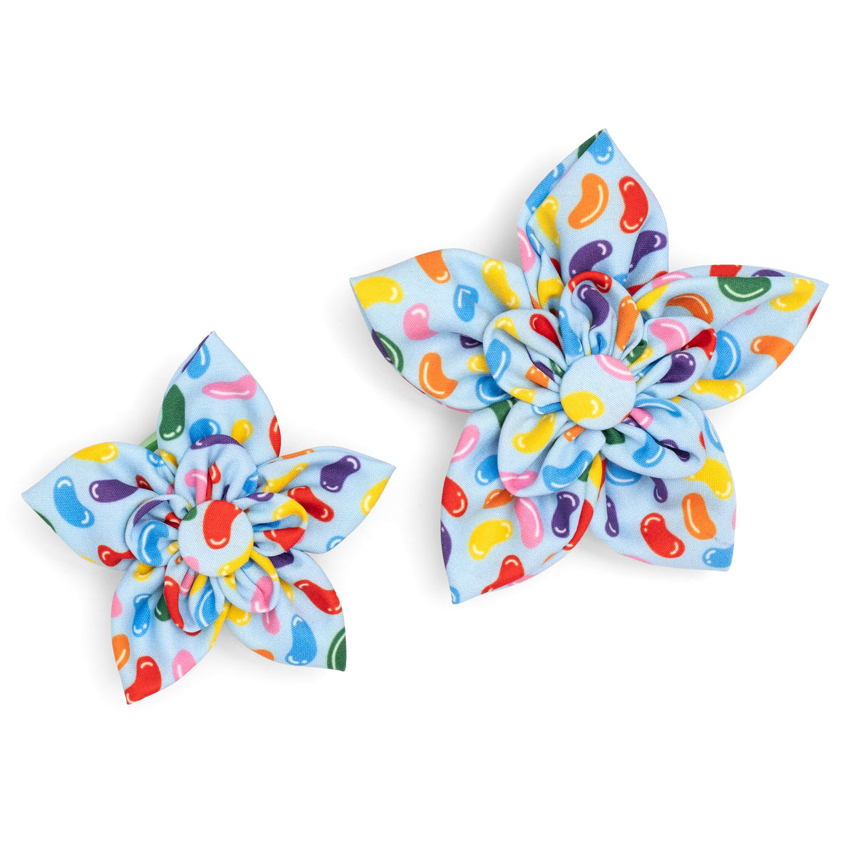 Jelly Beans Dog Flower – Polyester, Blue, Sizes S, L