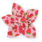 Strawberries Dog Flower – Polyester, Pink, Sizes S, L