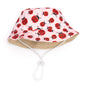 Ladybugs Bucket Dog Hat – Polyester, Pink, Sizes S–XL
