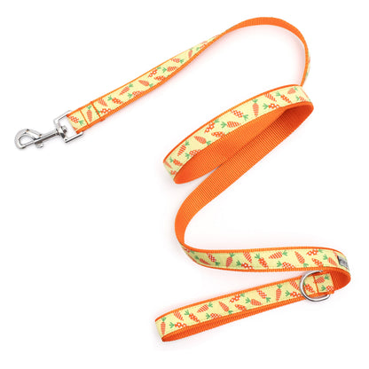 Crazy Carrots Dog Leash – Green, Sizes S, L