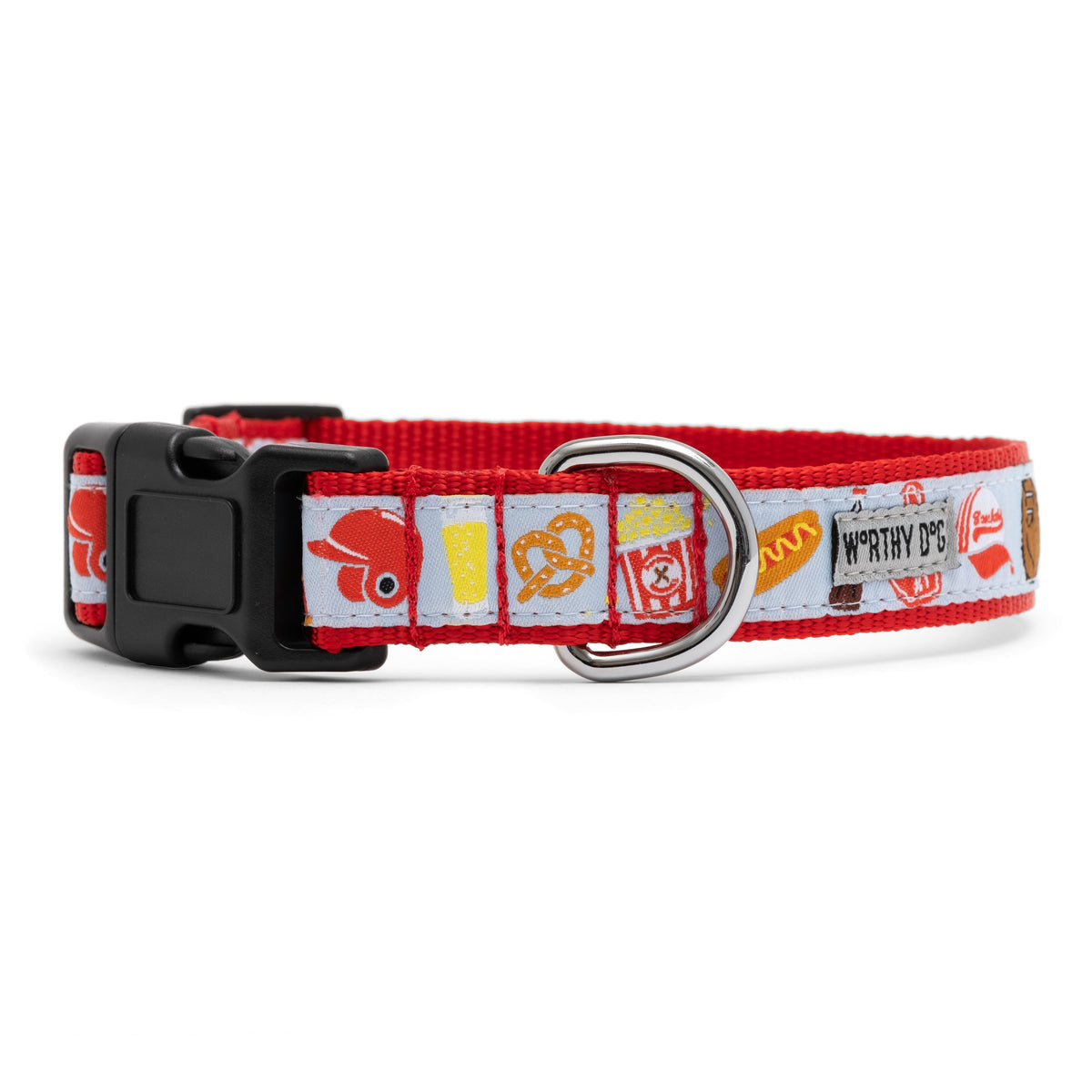 Home Run Dog Collar – Blue, Sizes XS–XL