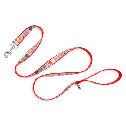 Home Run Dog Leash – Blue, Sizes S, L