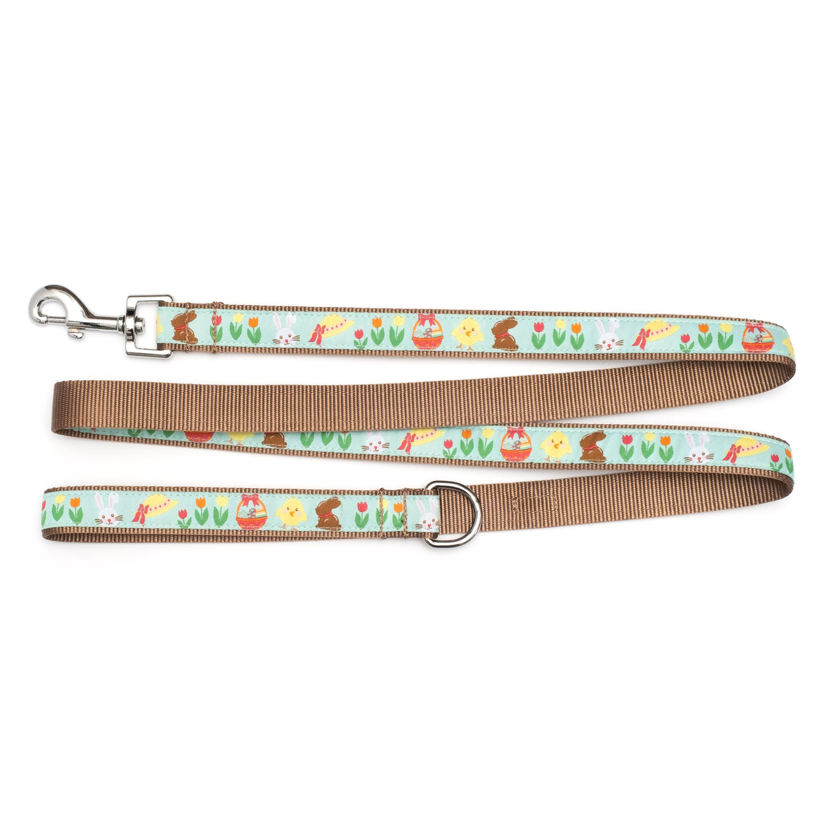 Hoppy Easter Dog Leash – Blue, Sizes S, L