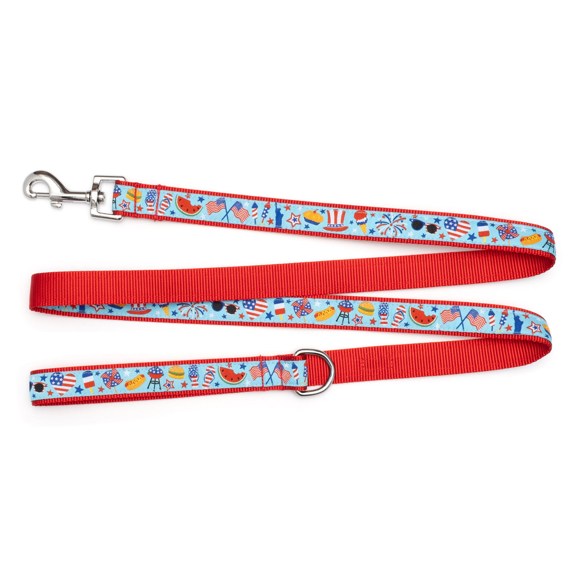 Independence Day Dog Leash – Blue, Sizes S, L