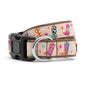 Wild Wild West Dog Collar – Beige, Sizes XS–XL