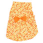 Fleurs Dog Dress – Polyester, Yellow, Sizes XS–XXL