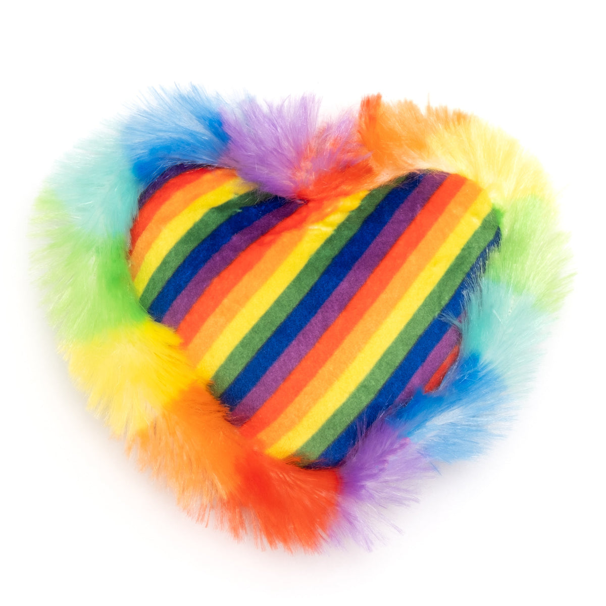 Pride Heart Cat Cat Toy – Multicolored, Size One Size