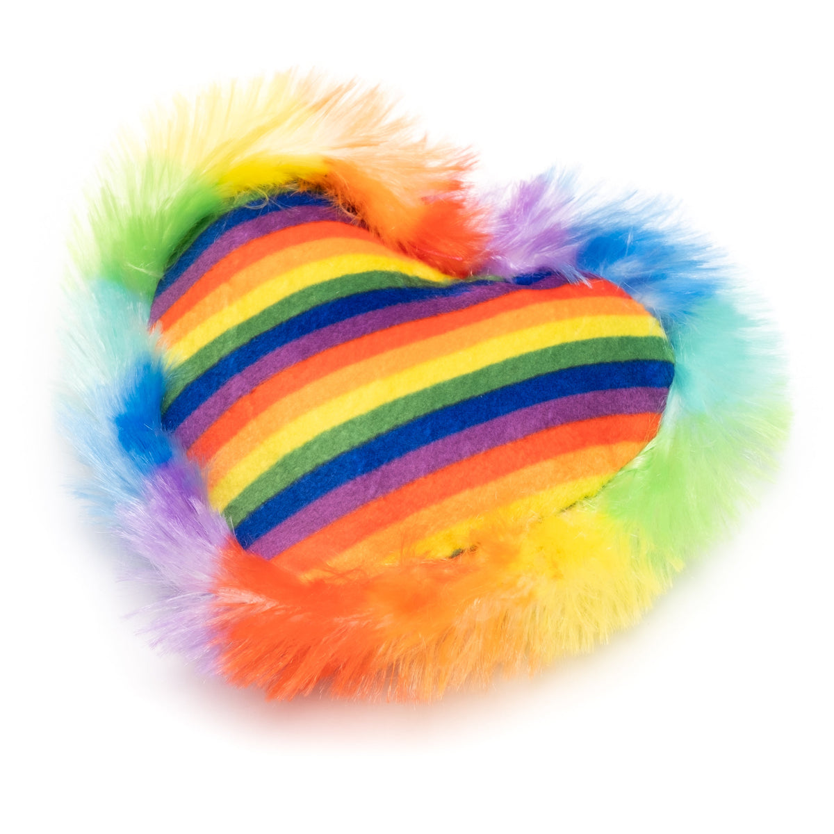 Pride Heart Cat Cat Toy – Multicolored, Size One Size