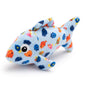 Blue Fish Catnip Cat Toy, angled view