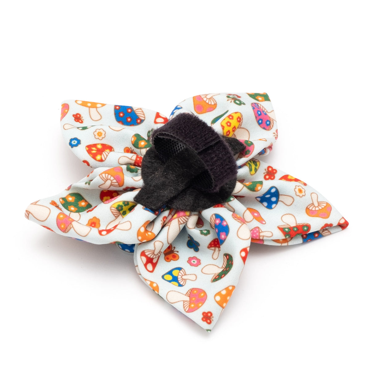 Mushrooms Dog Flower – Polyester, Mint Green, Sizes S, L